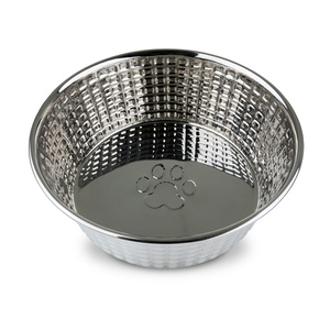 Barry King Miska z motywem kwadratu z antypoślizgową powierzchnią 13cm 0,6l