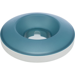 Trixie Miska dla psa Slow Feeding Rocking Bowl szara niebieska plastik/TPR 0,5l/23cm spowalniająca jedzenie