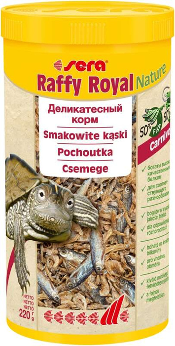 Sera Przysmak Raffy Royal Nature 1.000 ml gady