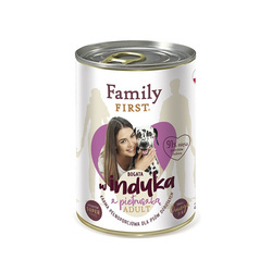 Family First z indykiem i pietruszką 400g