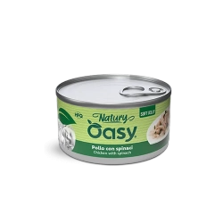 OASY Natury Soft Jelly - Kurczak ze szpinakiem 150g