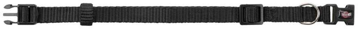 Obroża Nylon 22-35cm/10mm czarna