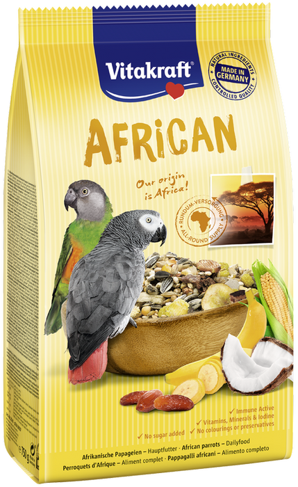 Vitakraft African pokarm dla dużych papug afrykańskich 750g