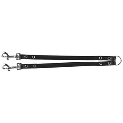 Trixie Rozdzielacz do smyczy skórzany 35cm