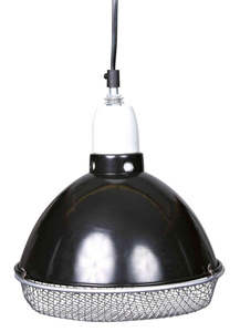 Trixie Lampa z klamrą zaciskową czarna z siatką ochronną 21cm 250W