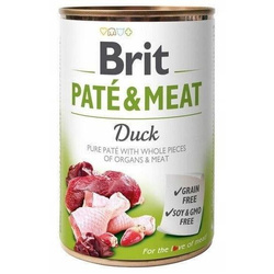 Brit Pate&Meat z kaczką 400g