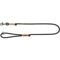 Trixie Smycz Be Nordic S-M: 1m/8 mm czarna/piaskowa linka