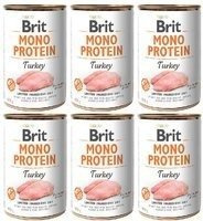 Brit Mono Protein z indykiem 6x400g