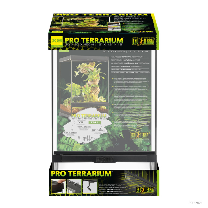 ExoTerra Terrarium Pro XS wysokie 30x30x45cm
