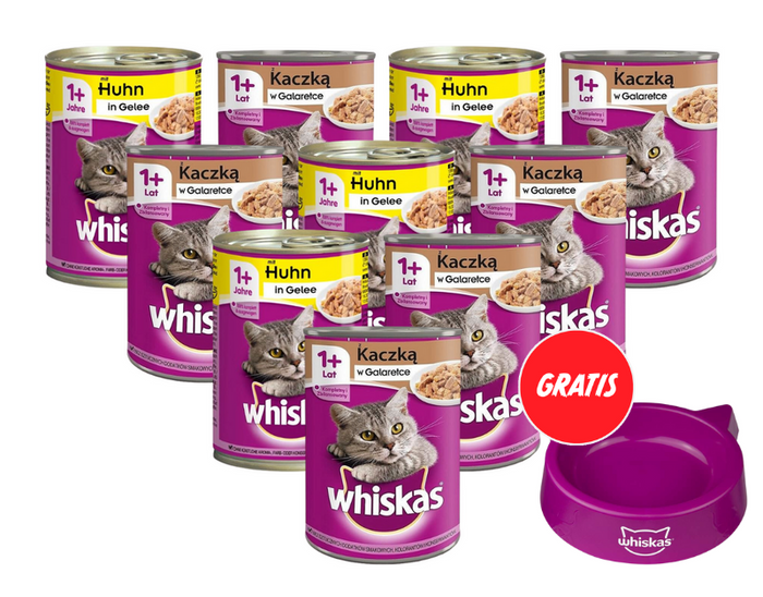 Whiskas Adult Mix Smaków w galaretce 24x400g