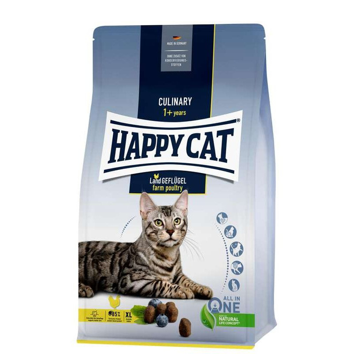 HappyCat Culinary Adult z drobiem 4kg
