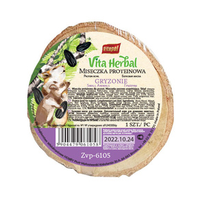 Vitapol Vita Herbal miseczka proteinowa dla gryzoni 1szt