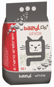 Bazyl Ag+ White Bentonitowy 10l