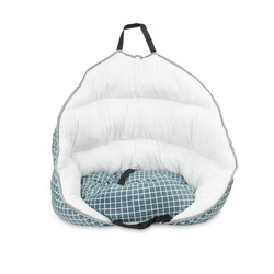 Barry King fotelik samochodowy dla psa ciemny szary 60x50x50 cm