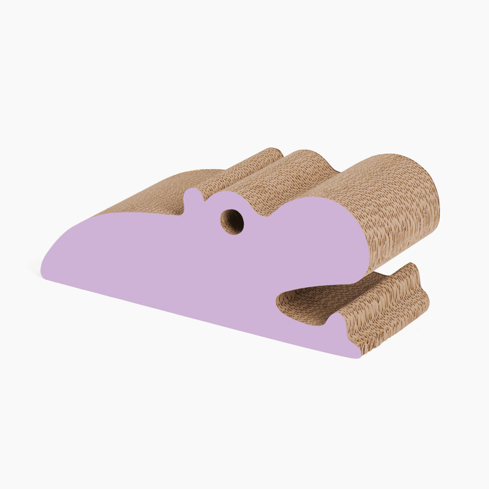 Catit Zoo Scratcher Hipopotam drapak dla kota kartonowy 44x18,5x18,5cm