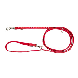 Barry King Smycz regulowana Love Heart 16mm/220cm czerwona w serca