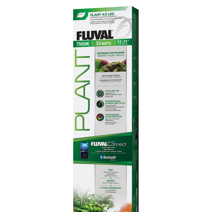 Fluval Plant 4.0 LED Oświetlenie do akwarium 32W 58,9-88,9 cm bluetooth
