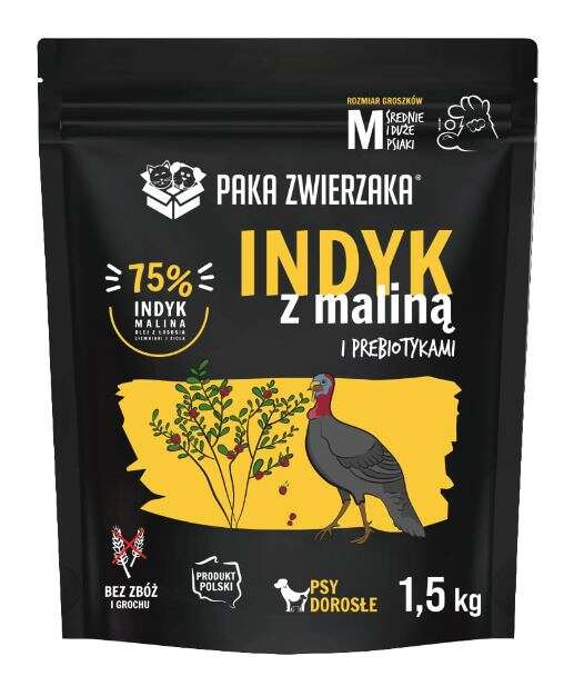 Paka Zwierzaka Seven’th Heaven Indyk Malina 1,5kg
