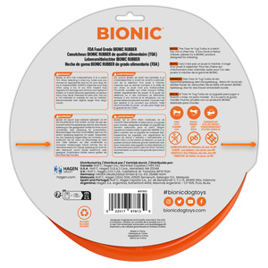 BIONIC Toss-N-Tug Turbo gryzak dla psa 22,7x22,7cm
