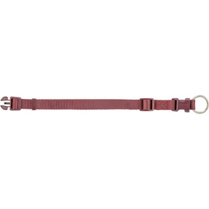 Trixie Obroża Premium bordowa L-XL: 40-65cm/25mm