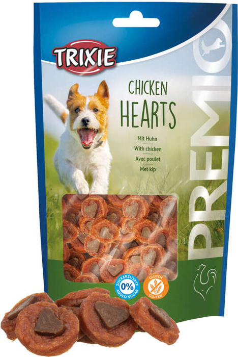 Trixie Premio Chicken Hearts kurczak 100g Przysmak dla psa 