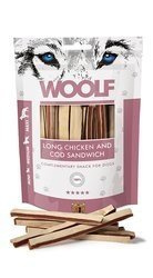 Woolf Soft Chicken and Cod Sandwich Long 100g