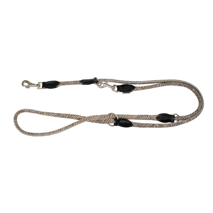 Barry King Smycz dla psa wzór Tiger regulowana okrągła 6mm/220cm