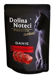 Dolina Noteci Premium 85g STERILISED Danie z Wołowiny