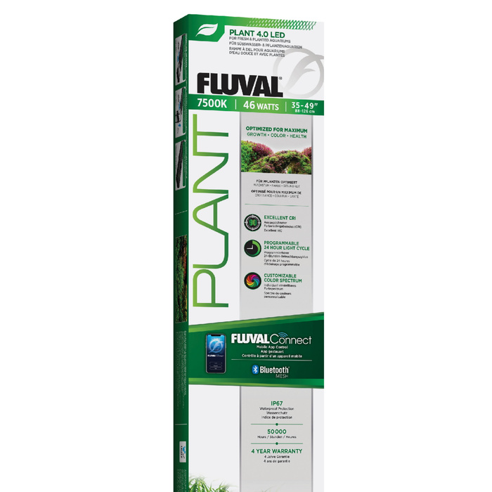 Fluval Plant 4.0 LED Oświetlenie do akwarium 46W 88,2-125,8 cm bluetooth