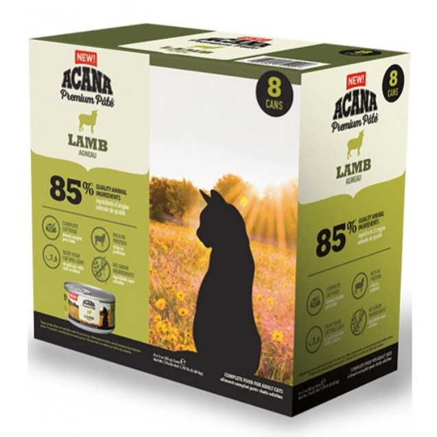 Acana Premium Pate z jagnięciną dla kota 8x85g