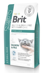 Brit Veterinary Care Cat Gluten & Grain free Sterilised 400g