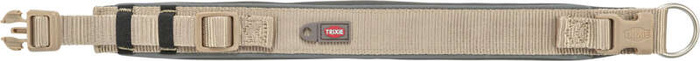 Trixie Obroża Premium piaskowa/grafit M-L: 40-48cm/40mm