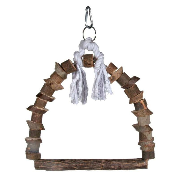 Trixie huśtawka drewniana dla ptaków 22x29cm