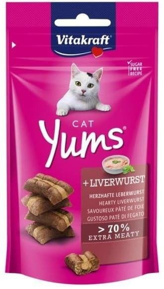 Vitakraft Cat Yums z wątróbką 40g zestaw 20sztuk