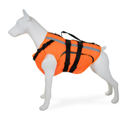 Barry King Kamizelka ratunkowa dla psa XXL 76-117cm 55-83cm 51cm Oxford