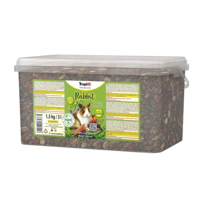 Tropifit Rabbit Pokarm Dla Królika 3l/1,1kg