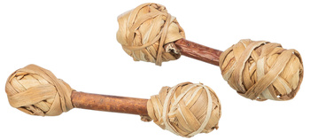 Trixie Hantle zabawka dla gryzoni drewno/trawa 9x2cm 2 szt/opak