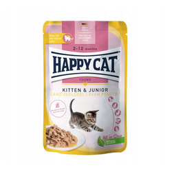 Happy Cat Young Meat Kitten Junior Land karma mokra dla kociąt drób 85 g