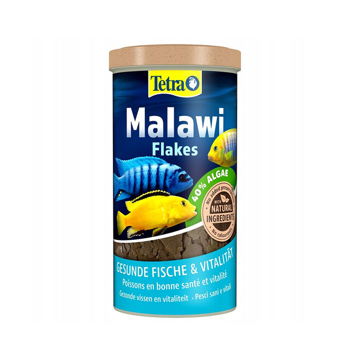 Tetra Malawi Flakes 1L Pokarm Płatki Z Alg Dla Ryb Żywiących Się Glonami