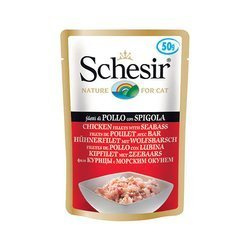 SCHESIR filety z kurczaka z okoniem w galaretce 50g