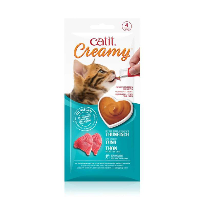 Catit Creamy z tuńczykiem 4szt.