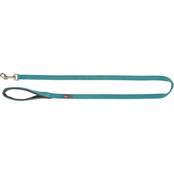 Trixie Smycz Premium taśma aqua M-L: 1,00m/20mm