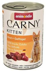 Animonda Carny Kitten z wołowiną i drobiem 400g