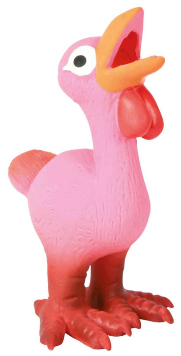 Trixie Kurczaki piszczące kolorowe 14cm 3szt/opak
