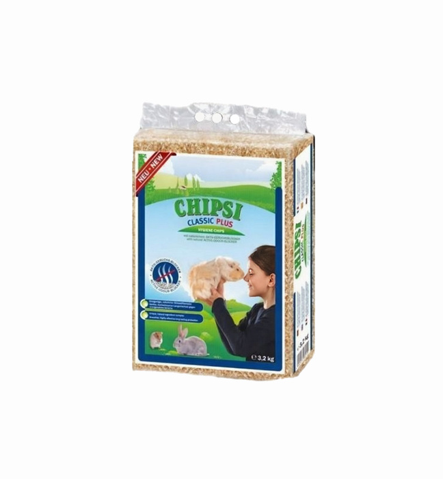 Chipsi Classic Plus trociny dla gryzoni 60l