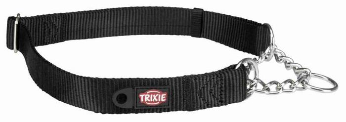 Dławik na taśmie 30-40cm/15mm czarny