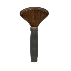 Barry King Zgrzebło dla zwierząt drewno bukowe stalowe piny tworzywo TPR 9,5x17,5 cm