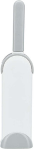 Trixie szczotka do zbierania sierści z podstawką czyszczącą biało-szara 33cm