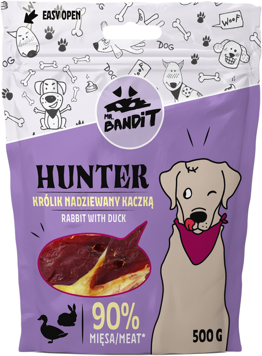 Mr. Bandit Hunter królik nadziewany kaczką 500g