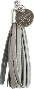 Obroża dla chartów Active Comfort XS: 21-26cm/40mm czarna/szara